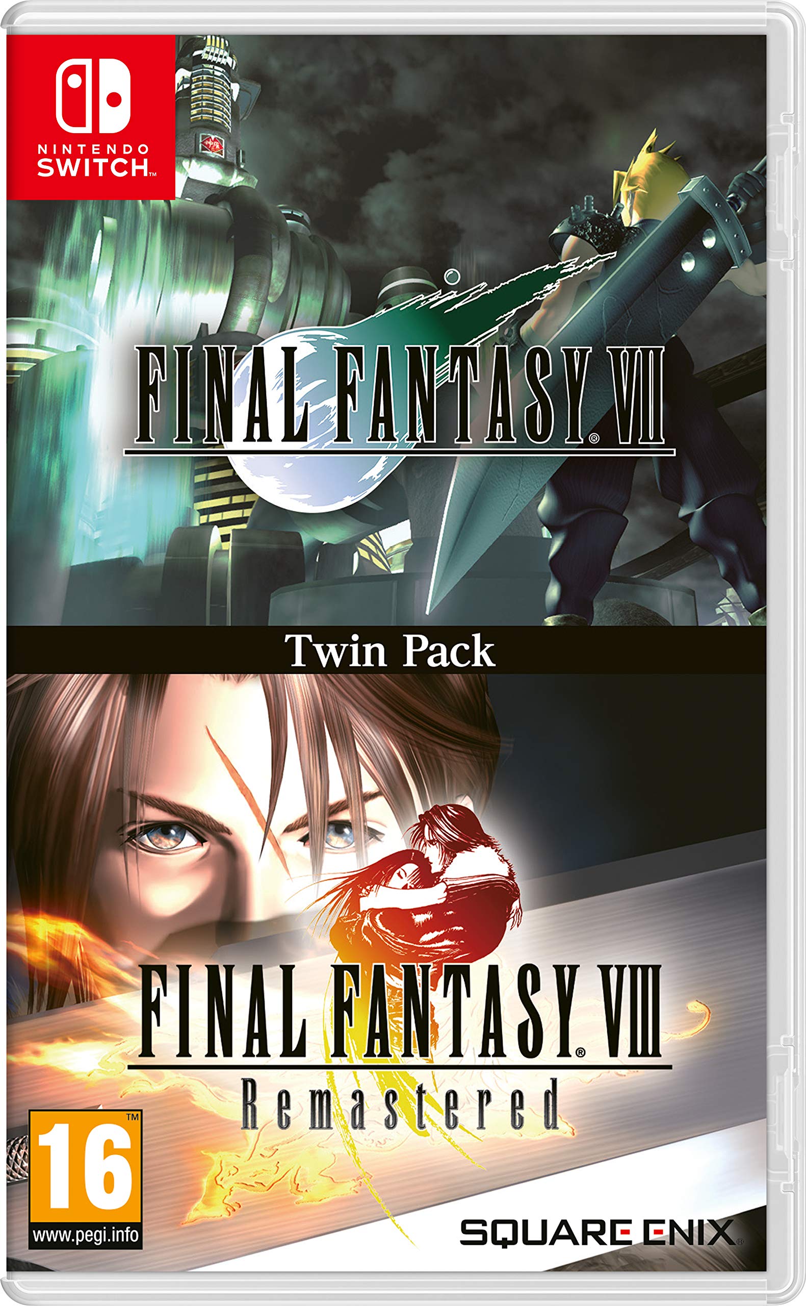 SW Final Fantasy VII and Final Fantasy VIII Remastered - Twin Pack