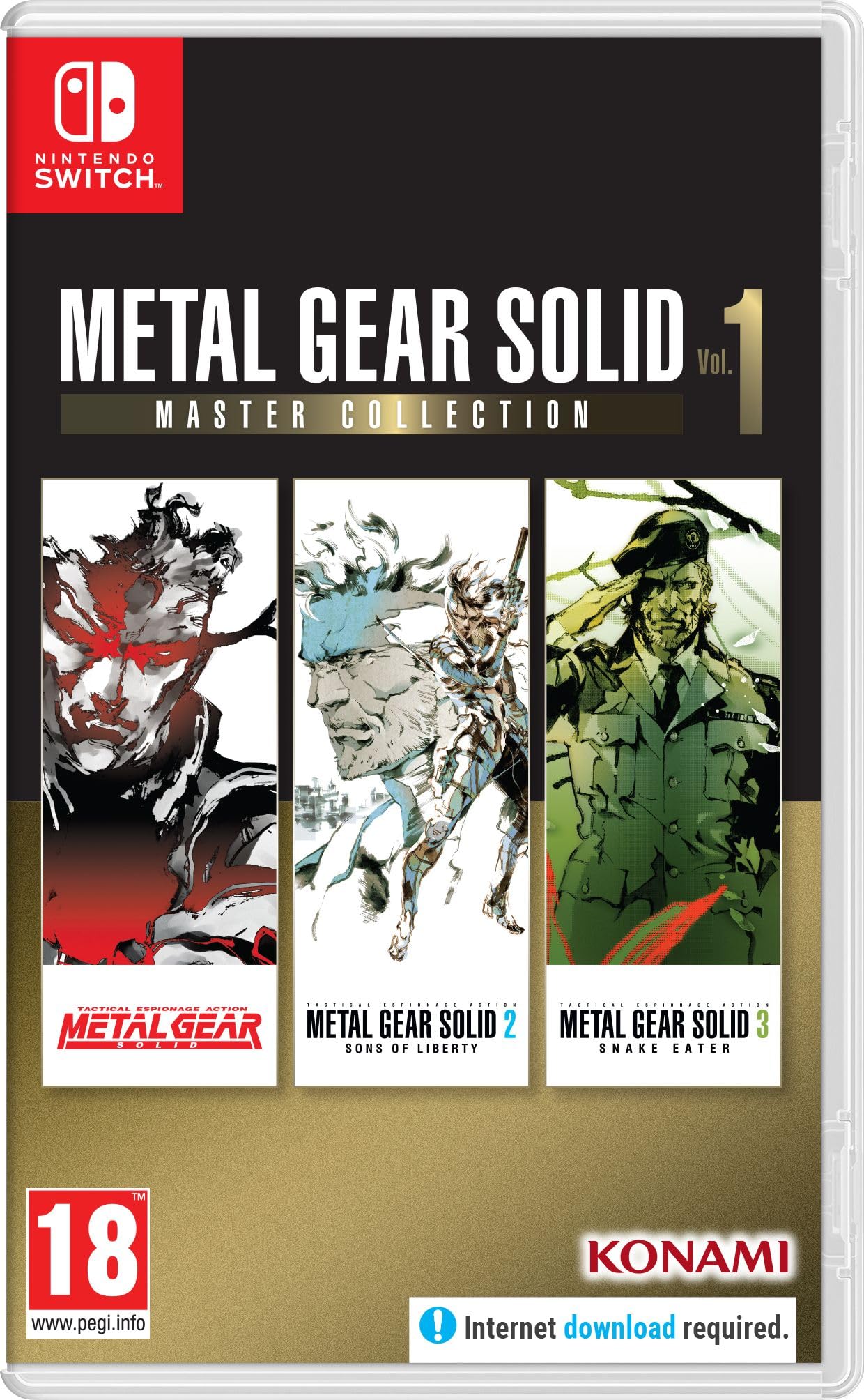 SW Metal Gear Solid Master Collection V1. (1.2.3 parts)