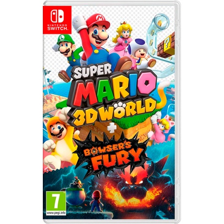 SW Super Mario 3D world + bowsers Fury английская версия english