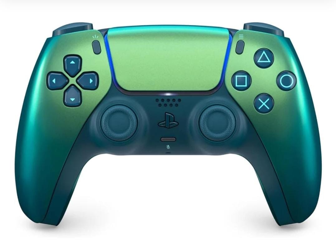 Gamepad PS5 Dualsense Teal Chroma Green