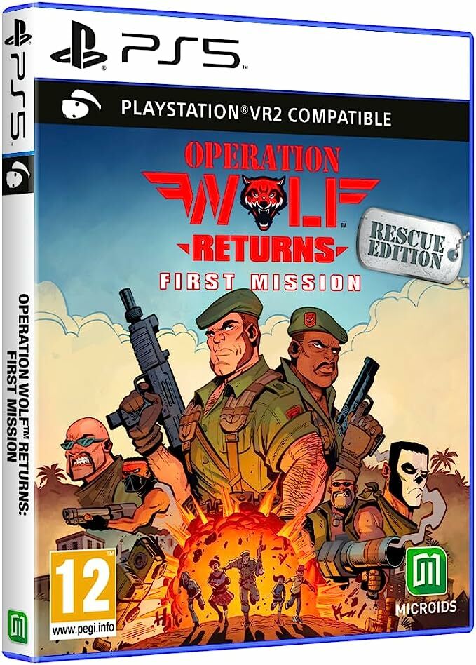 PS5 Operation Wolf Returns: First Mission VR2 english version