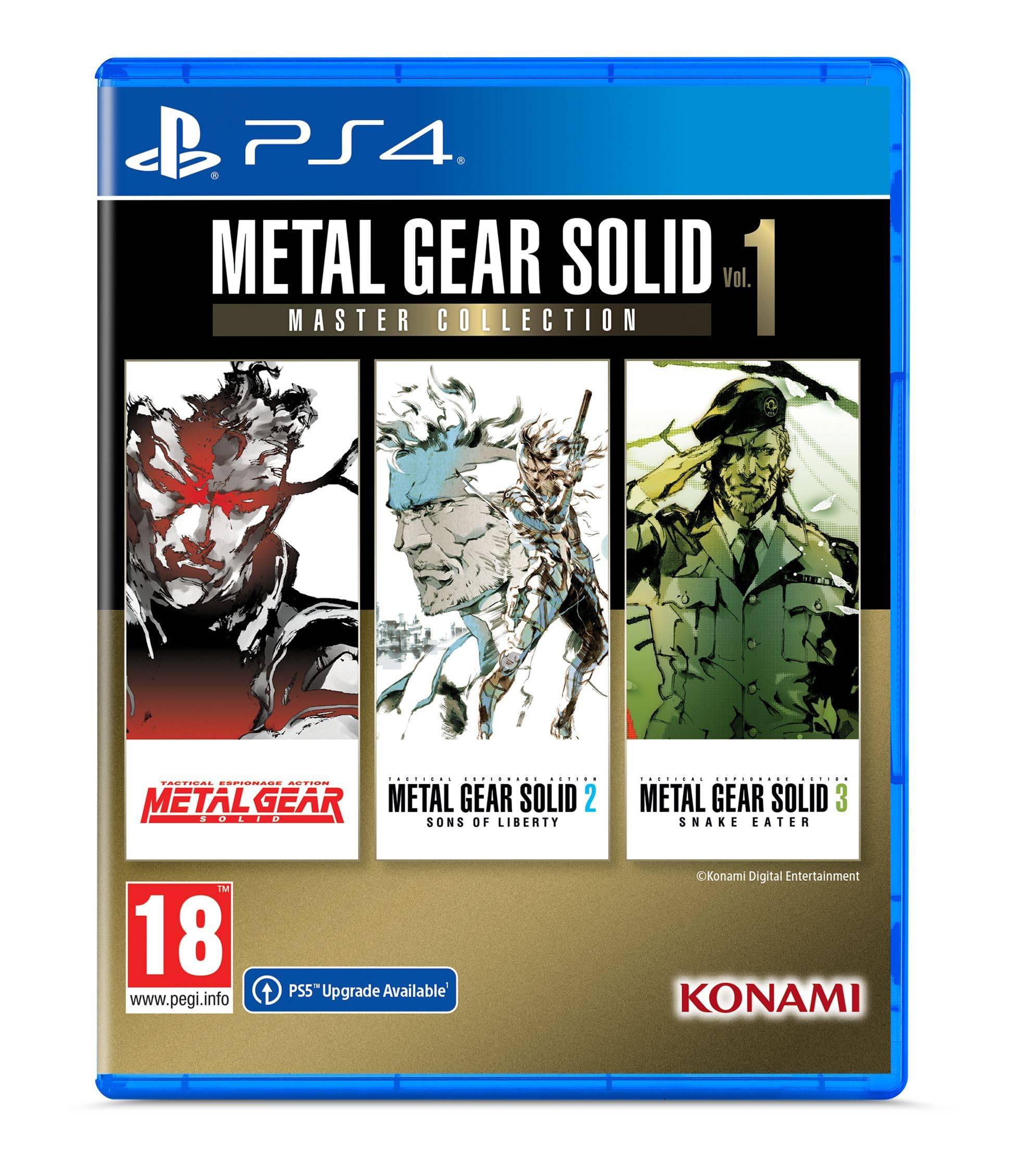 PS4 Metal Gear Solid VOL 1 Master Collection