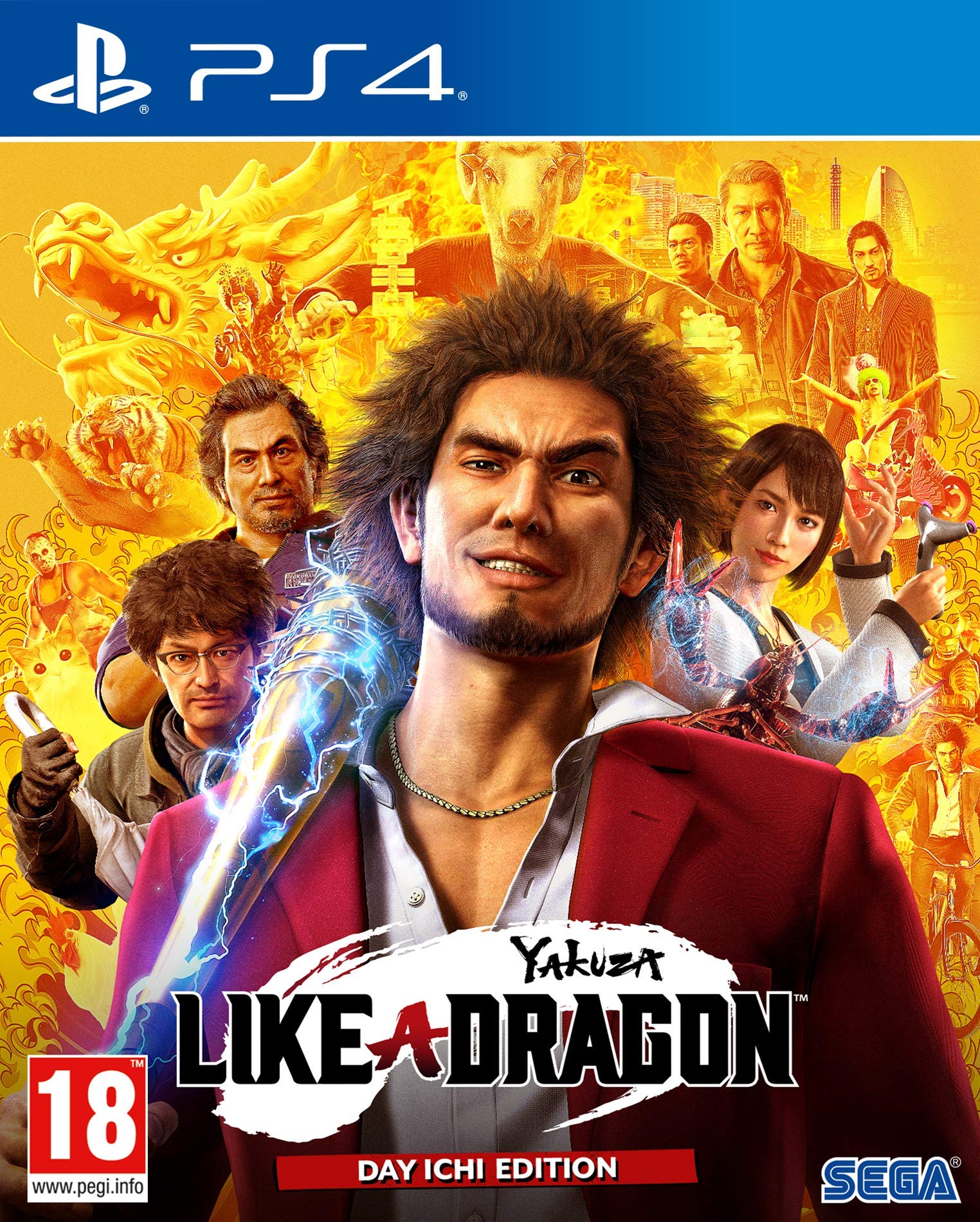 PS4 Like a Dragon Yakuza