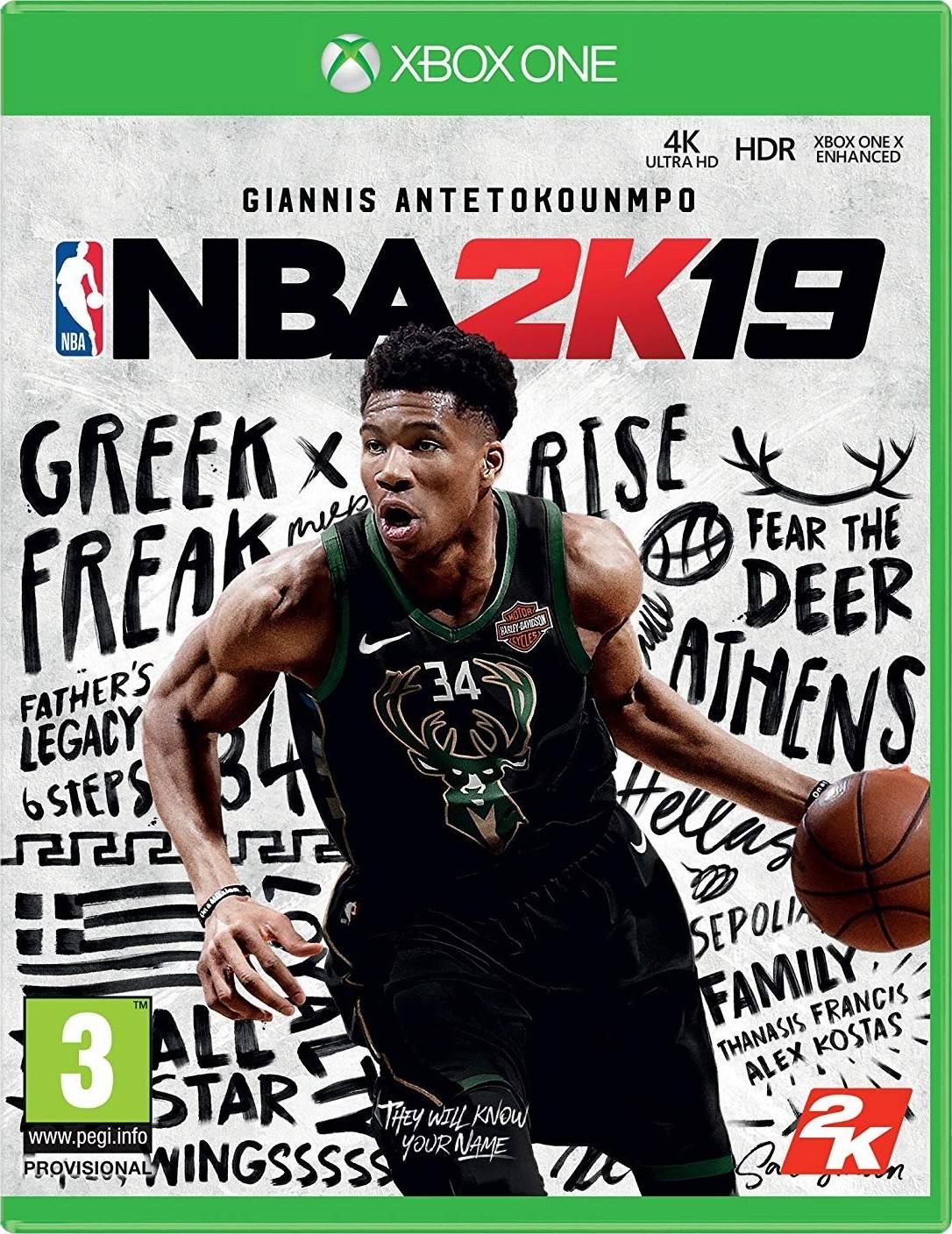 XBOX NBA 2K19 (Region 2)