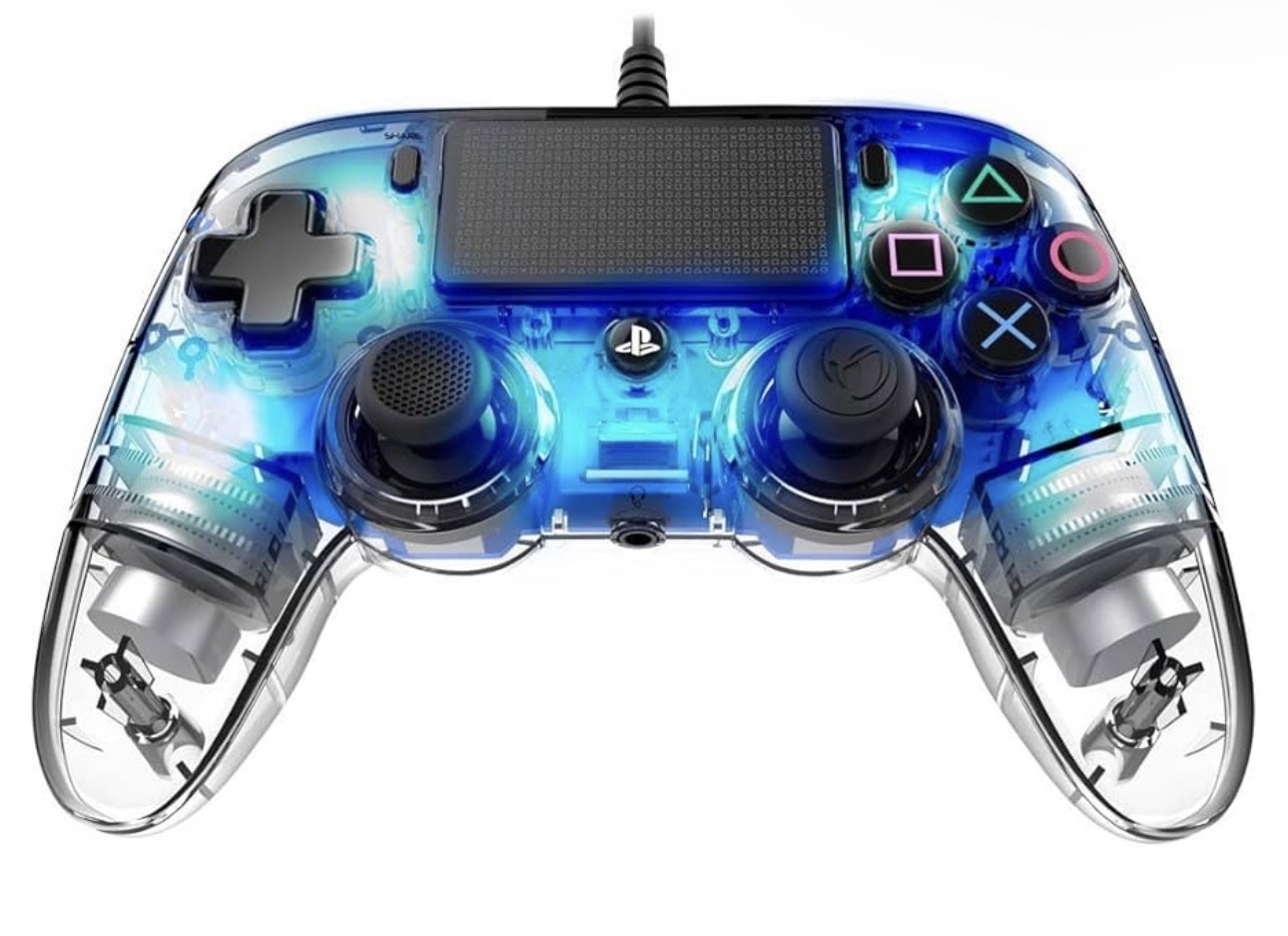 NACON PS4 Light Blue Controller Wired