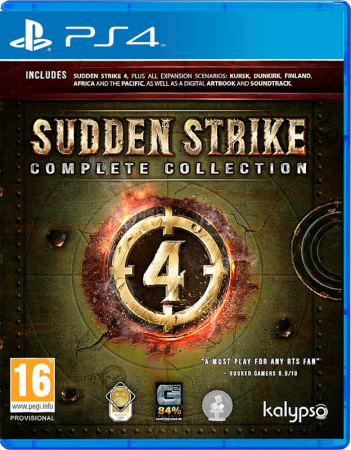 PS4 Sudden Strike 4 Complete Collection [RU]